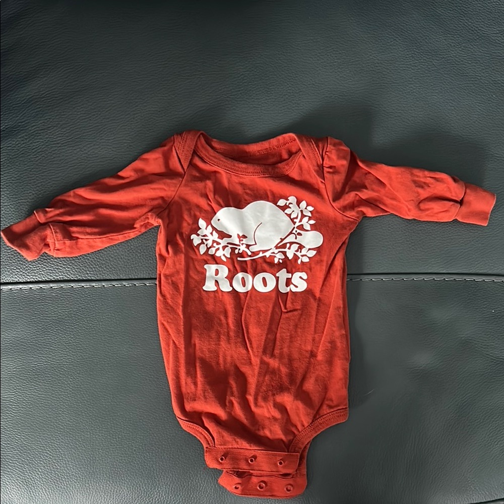 Roots Baby Beaver Onesie